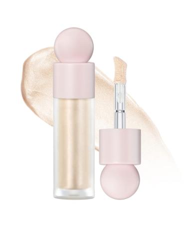 Silvercell Liquid Highlighter Natural Brightening For Face & Body  Contour Highlighter Stick Easy to Apply with Cushion Applicator  Moisturizing Waterproof Light Liquid Luminizer For Long Lasting Glow (1 Moonlight)