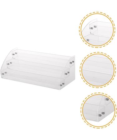  FRCOLOR FRCOLOR Transparent Multi-Layer Nail Polish Organizer Practical Holder for Lip and Essential Oils Compact and Durable Storage Rack - Buy Online on GoSupps.com