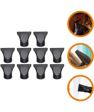 Healvian 10pcs Salon Hair Dryer Nozzle Replacement: Hair Dryer Narrow Concentrator Hair Styling Tool Hood Cover Blow Flat Hairdressing - Buy Online on GoSupps.com