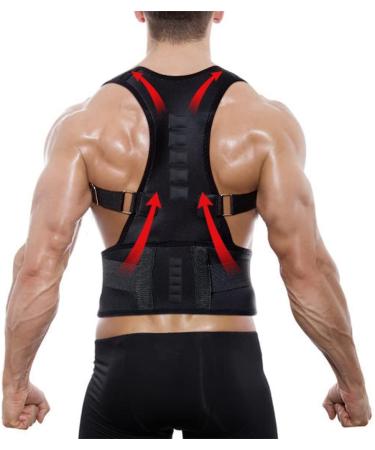 Posture Corrector Brace - Shoulder & Back Support Belt for Improved Posture | International Shipping Available - Buy Online on GoSupps.com