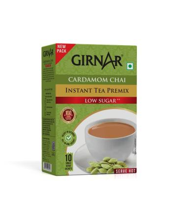 Girnar Instant Premix Cardamome (10 sachets Low Sugar) 10 sachets (faible teneur en sucre)