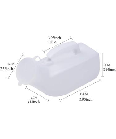 xilinshop Portable Urinal 1000ml Male Portable Urinal Pee Bottles Home Urinal Potty for Men Urinal - Buy Online on GoSupps.com