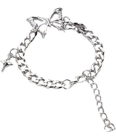 Shop Stylish OralGos Fashion Butterfly Bracelet - Adjustable Hand Chain Jewelry Gift for Family - Buy Online on GoSupps.com