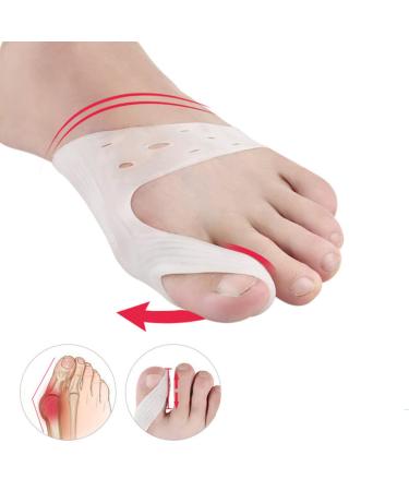 Buy Healeved 2 Pairs Orthotic Gel Cushion Bunion Correctors - Comfort & Relief for Foot Pain | International Shipping - Buy Online on GoSupps.com