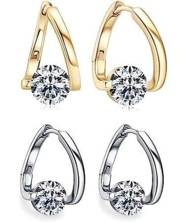 Flyolux Halolux Lymphatic Drainage Earrings - Germanium Magnetic Therapy Earrings in Silver & Gold - Buy Online on GoSupps.com