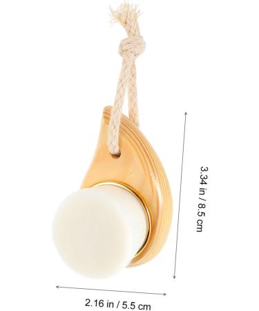 Beavorty face Brush Deep Cleaning Facial Brush Wood Facial Brush Skin Care Brush face Cleansing Device Facial Scrub Brush Face Washing Brush Facial Wooden Beech Handle Body Brown 8.5X5.5X4.7CM - Buy Online on GoSupps.com