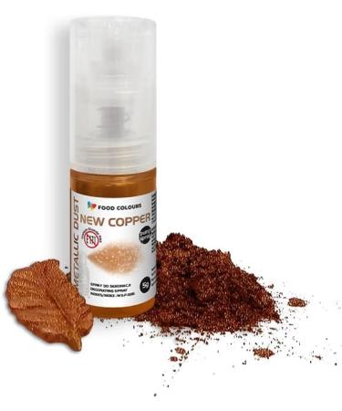 Edible Glitter Spray - New Copper 5G Food Coloring for Cakes Drinks & Decorations | Metallic Effect - Buy Online on GoSupps.com