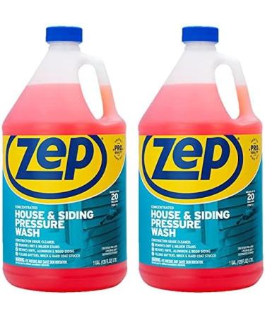 Zep House & Siding Pressure Wash Cleaner Concentrate - 1 Gallon Case of 2 - Construction Grade | International Shipping Available - Buy Online on GoSupps.com