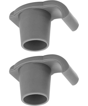 2/4 Pcs Universal Walker Ski Glides Heavy Duty Walker Feet Replacement Glides Caps for Folding Walker Easy to Install - Buy Online on GoSupps.com