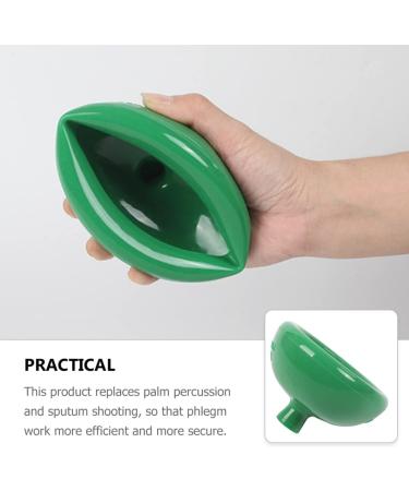 IWOWHERO 1pc Spacer Pressure Drum Massage Cup Sputum Spitting Cup Hiccup Phlegm Cup Palm Chest Percussion Cup Baby Burping Helper Mom Palm Cup Silicone Silica Gel Major Back Elder - Buy Online on GoSupps.com