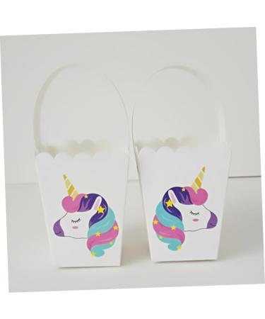 STOBAZA Birthday Bags 10pcs Bags Birthday Party Supplies Birthday Unicorn Bag Favors Bags Tote Bag Wavy Pattern - Buy Online on GoSupps.com