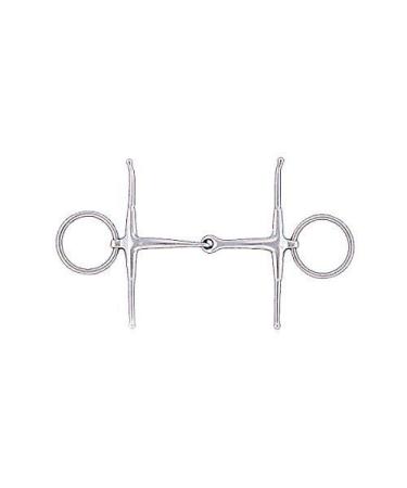 Lorina Full Cheek Snaffle Bit Single Jointed 5in / 125mm Silver