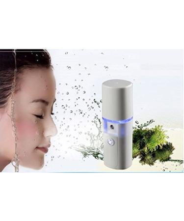 Portable Nano Facial Mister - Mini Face Mist Sprayer for Eyelash Extensions - Cool Facial Steamer in White - Buy Online on GoSupps.com