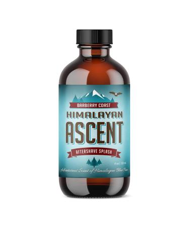 Himalayan Ascent Aftershave Splash for Men - Scent: Blue Pine Sandalwood Cedar Mandarin & Amber - 4oz