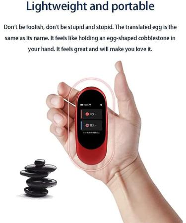 Translator Device Offline Language Translator Device Smart Language Voice 2.0 Inch Touch Screen 27 Languages WiFi Pocket Electronic Translators Learning Traveling Shopping Needed Hopeful Vision - Buy Online on GoSupps.com