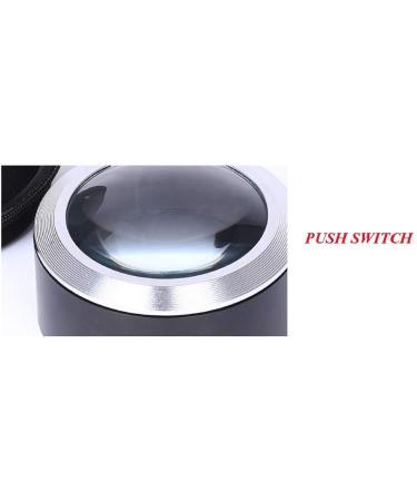 Glass with Light Desktop Magnifier Metal Glass Glass Desktop Portable Glass 2X 4X 25x Lightweight Handheld Glass Made in China - Buy Online on GoSupps.com