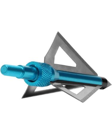 Jocoo 12PK 3 Blades Hunting Broadheads 100 Grain for Crossbow & Compound Bow + Storage Case | Blue - Buy Online on GoSupps.com