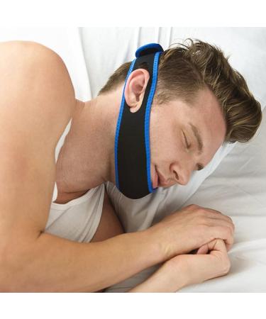 Adjustable Anti Snoring Chin Strap - Effective Snore Reduction Solution for Men, Women & Children - Buy Online on GoSupps.com