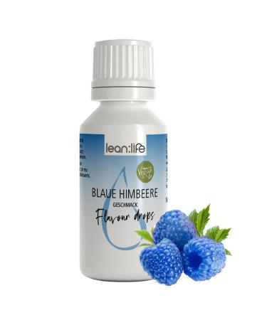 Lean: Life - Flavor drops 30 ml - blue raspberry - aroma drops for food - sugar -free and low -calorie blue raspberry 30 ml (1 Pack)