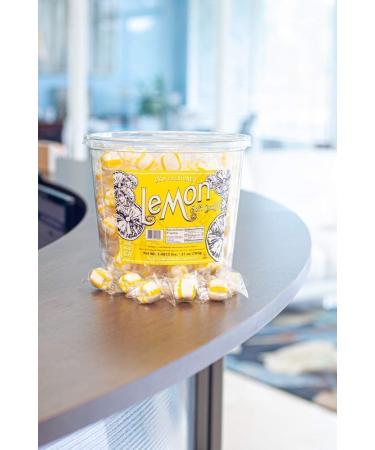 Stewart Candy Old Fashioned Pure Cane Sugar Candy Puff Balls -Made in the USA (Lemon Flavor - 27oz Tub) Lemon 1.68 Pound (Pack of 1) - Buy Online on GoSupps.com