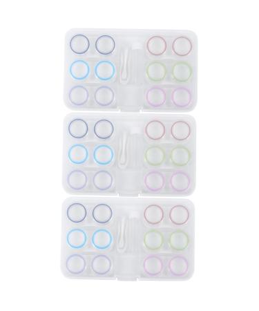 Gatuida 3 sentences contact lens container container holder case travel sets organizer Chinese balls lens holder lens holder lens holder glasses storage box glasses case travel plastic