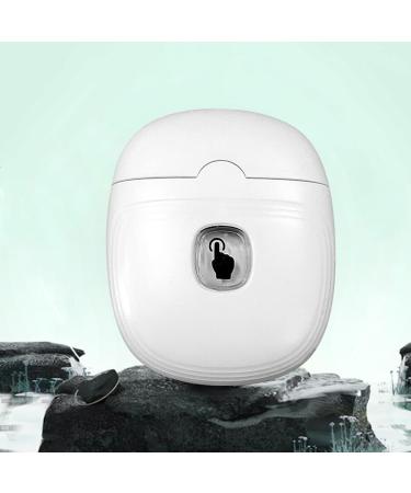 Electric Nail Clipper with USB Charging Cordless Design for Safety and Convenience LED Light and Cleaning Brush Included One-Touch Operation for Teens Adults and Kids (White) - Buy Online on GoSupps.com