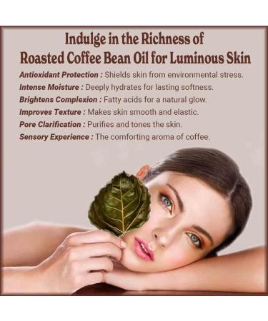 Natural Born Oils Roasted Coffee Bean Oil 1 Gallon Organic Cold-Pressed Nutrient-Dense Intense Skin Hydration Hair Strengthener - Buy Online on GoSupps.com