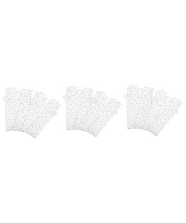 FRCOLOR 6 Pairs Nail Gloves Anti-uv Mittens Uv Gloves for Gel Manicures Nail Dryer Glove Women Gloves Uv Prevention Gloves Women's Sun Protection Polyester Manicure Tools White