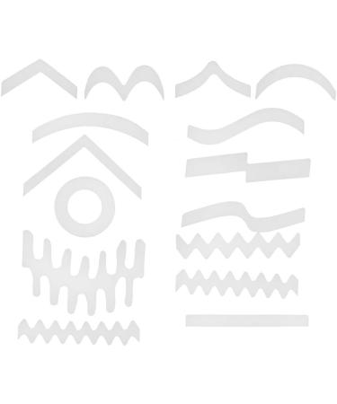 Warm Girl 680 Pieces 30 Designs French Manicure Nail Stickers Nail Art Tips Guides for DIY Decoration Stencil Tools 24 Sheets - Buy Online on GoSupps.com