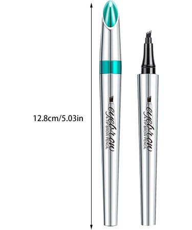 2024 Upgraded 3D Waterproof Microblading Eyebrow Pencil Contouring Pen Magic Eyebrow Pencil 4 Tipped Precise Brow Pen Waterproof Makeup Contouring Pen Fine Stroke Creates Natural Makeup Effect (2 Red brown) Red Brown 2 - Buy Online on GoSupps.com