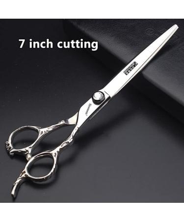 SHARONDS Professional Hair Clippers Set - 6/7/8 Inch Haircut Kit (3 Pieces 7 Inch) for Precision Cutting - International Shipping Available - Buy Online on GoSupps.com