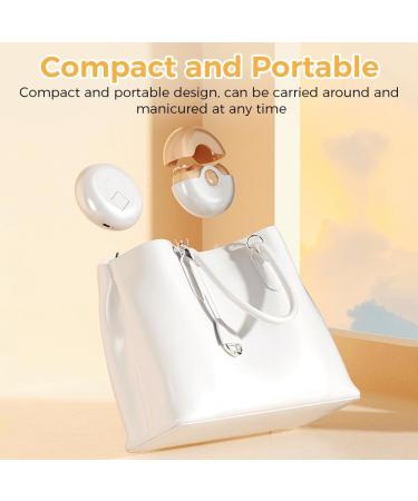 2-in-1 Cordless Electric Nail Clipper and Polisher - Gentle Nail Care for Babies Kids Seniors and Adults Rechargeable Portable Safe Operation - Buy Online on GoSupps.com