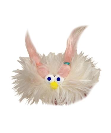 xbiez Devil Hair Clip Adorkable Y2K Gorgeous Adorkable Hairpin 2000s Girls Hairpin Photo Props Accessories White