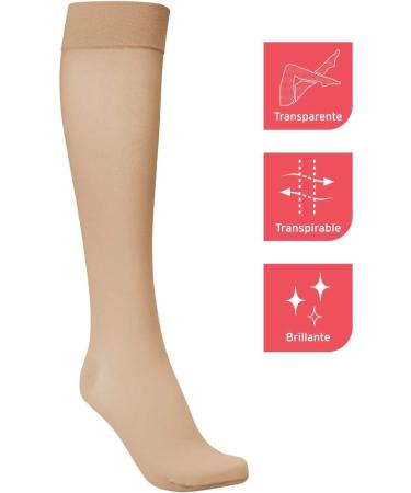 Jobst Ultrasheer Knee High Compression Stockings 20-30 mmHg - Sun Bronze Regular Small Closed Toe | Worldwide Shipping - Buy Online on GoSupps.com