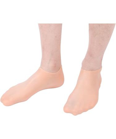 Moisturizing Foot Mask Exfoliating Silicone Socks Essential Oil Gel Socks Gel Socks for Dry Cracked Feet Women Gel Socks Moisturizing Prevent Crack Foot Care Socks for Beauty - Buy Online on GoSupps.com