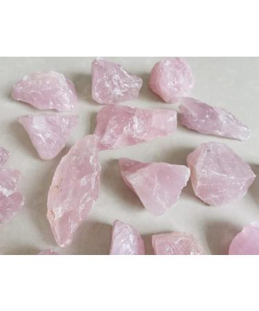 1KG Natural Raw Pink Stone Quartz Crystal Rough Stone Specimen Crystal Love Natural Stones and Minerals Fish Tank Stone - (Color: Pink) - Buy Online on GoSupps.com