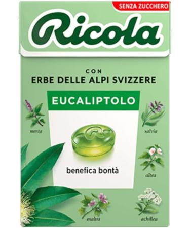  Ricola Ricola | Eucalyptol Sweets | Sugar-Free Herbal Sweets - 3 x 50g - Buy Online on GoSupps.com