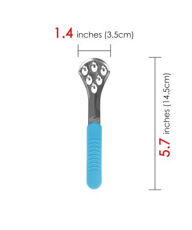Adorila Stainless Steel Tongue Scraper for Adults - 2 Pack Oral Cleaner Tool for Fresh Breath - Buy Online on GoSupps.com