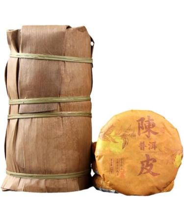 HQZM 100g Old Mandarin Peel Ripe Puerh Tea Dark Tea Dried From Yunnan Unique Tea Charm - Buy Online on GoSupps.com