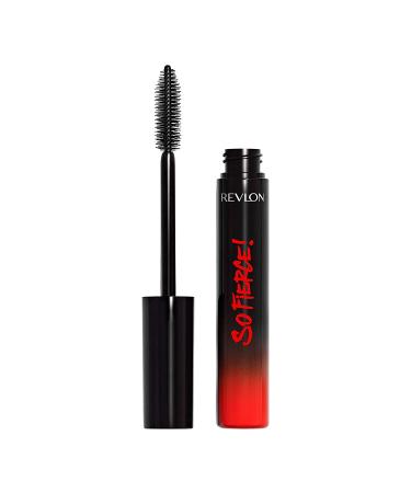 Revlon So Fierce Mascara Long-Lasting Volume and Length Clump-Free Smudge-Proof (7ml) 701 Blackest Black Intense Black