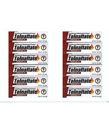 Lot of 12 Tolnaftate 1% athletes foot cream anti-fungal Medicated - 1 oz each