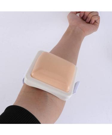 Intramuscular Injection Training Pad Set | Multi-Functional IM ID Practice | 2pcs with 3 Skin Layers for Nurse & Medical Students - Buy Online on GoSupps.com
