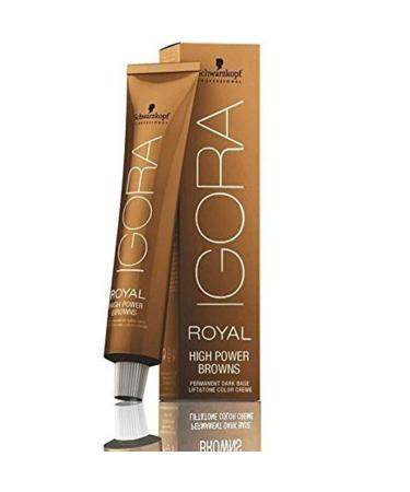 Schwarzkopf Professional Igora Royal High Power Browns B-8 Brown Red 2.1 Ounce