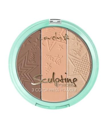LOVELY. Sculpting Powder Contour Palette - Contouring Palette N3