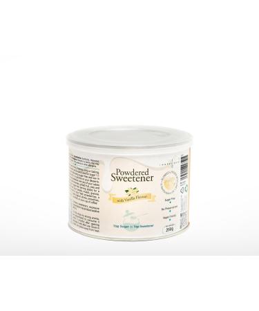 Vanilla-Sugar Substitute | Sugar-Free Sweetening Powder with Premium Vanilla Flavour | Multipurpose Icing 1:1 as Sweet as Sugar | 250g 250 g (Pack of 1)