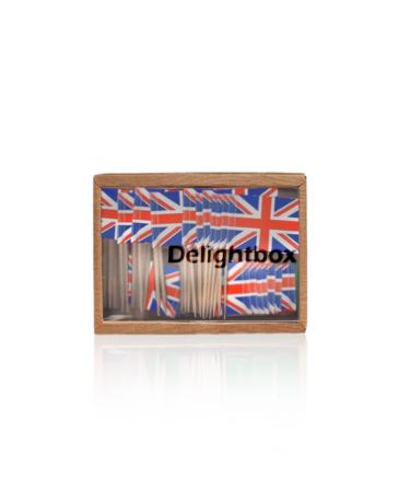 UK | British Flag Toothpicks (100)
