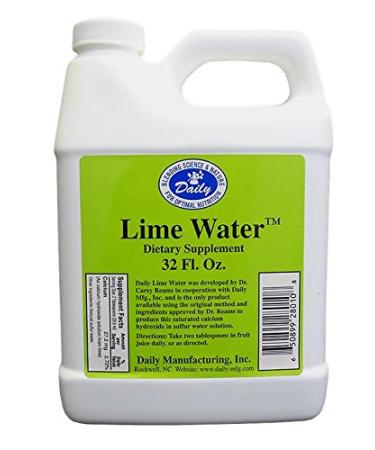 Lime Water by Daily Manufacturing (32 oz) - Buy Online on GoSupps.com