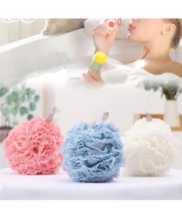 Bath Sponges for Adults Bath Sponge Mesh Pouf Bath Sponge Foam Loofah Sponge (Size : Pink) - Buy Online on GoSupps.com