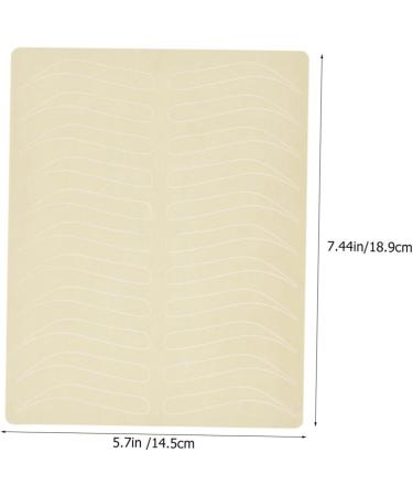 Housoutil Eyebrow Embroidery Practice 3d Training Practice Blank Practice Skin Eyebrow Trimming Supplies - Buy Online on GoSupps.com