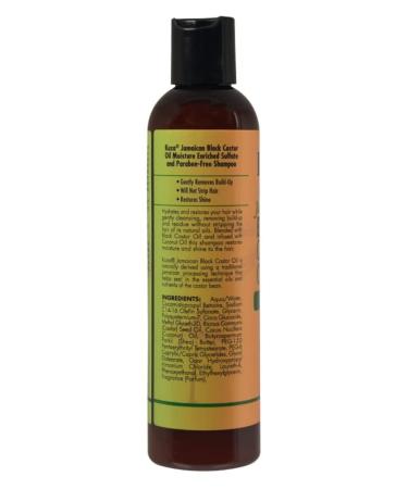Buy Kuza Jamaican Black Castor Oil Shampoo (8 Oz) - Best Treatment for Damaged & Dry Hair for Men & Women | International Shipping - Buy Online on GoSupps.com